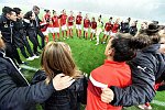 19.10.2017, Frauenfu�ball, Nationalteam, Testspiel, NV Arena, Niederlande, Oesterreich<br>Oesterreichs Ritual  vor Spielbeginn<br><br>Copyright / www. sportfotos. at<br>Missongasse 21<br>A - 3500 Krems<br>zierlinger@sportfotos.at<br>www.sportfotos.at<br>Kremser Bank <br>BIC SPKDAT21XXX<br>IBAN AT392022800704000918<br>