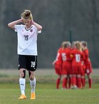 24.03.2016,  Rohrendorf, Fussball,  European Womens Under-17 Champioship 2016,  Elite Round,  sterreich,  Deutschland<br>Jubel Deutschland, Trauer sterreich<br><br><br><br>Copyright DIENER / Zierlinger Karl<br>Marktgasse 3-7 / 4 / 5 / 21<br>A-1090 Wien<br>Telefax +43 1 955 32 35<br>Mobil +43 676 629 98 51<br>BA-CA<br>Bank Nr. 12000<br>Account Nr. 00712 223 783<br>e-mail: agentur@diener.at<br>Datenbank: www.diener.at