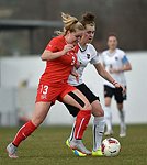 21.03.2016,  Rohrendorf, Fussball,  European Womens Under-17 Champioship 2016,  Elite Round,  sterreich,  Schweiz<br>HALLER Alicia, KRUMBCK Laura<br><br><br><br>Copyright DIENER / Zierlinger Karl<br>Marktgasse 3-7 / 4 / 5 / 21<br>A-1090 Wien<br>Telefax +43 1 955 32 35<br>Mobil +43 676 629 98 51<br>BA-CA<br>Bank Nr. 12000<br>Account Nr. 00712 223 783<br>e-mail: agentur@diener.at<br>Datenbank: www.diener.at