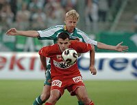 20.08.2005<br>Rapid - Mattersburg/1:2 (0:0)<br>BEJBL Radek (Rapid)<br>NAUMOSKI Ilco (Mattersburg)<br>61. Minute