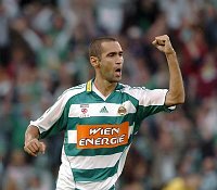 06.08.2005<br>Rapid - Austria/3:1 (1:1)<br>HLINKA Peter nach seinem Tor zum 1:1<br>31. Minute