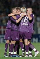 30.07.2005<br>Austria - Ried 2:0 (1:0)<br>Jubel �ber das 2:0 durch LASSNIK Andreas<br>89. Minute