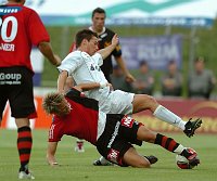 13.07.2005<br>Admira - Austria/1:2 (0:2)<br>WOLF Daniel (Admira)<br>LINZ Roland (Austria)<br>17. Minute