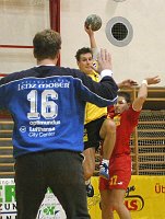24.10.2003<br>Krems - G�nserndorf/ 25:22 (10:13)<br>BINDER Bernhard (16), L�FFLER Stefan<br>HAHN Johannes