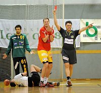 06.12.2008<br>UHK Krems - UHC Tulln/37:19 (16:10)<br>BOSZO Andras, FILZWIESER Wolfgang, VIZVARY Kristof, HINTENAUS Robert (Schiri)<br>