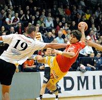 06.12.2008<br>UHK Krems - UHC Tulln/37:19 (16:10)<br>BICANIK Josef, SCHOPF Tobias