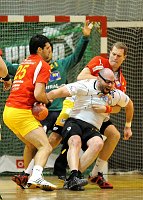 06.12.2008<br>UHK Krems - UHC Tulln/37:19 (16:10)<br>PESIC Rados, KNABL Roland, VIZVARY Kristof