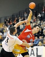 06.12.2008<br>UHK Krems - UHC Tulln/37:19 (16:10)<br>HIGATSBERGER Stefan, BELAS Ivica