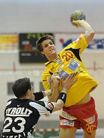 03.05.2009<br>UHK Krems - ULZ Schwaz/36:29 (19:17)<br>GIERLINGER Manuel, SVOBODA Christoph