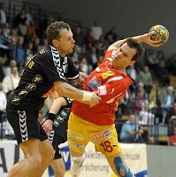 26.04.2009<br>UHK Krems - HIT Innsbruck 29:28 (19:15)<br>RACKAUSKAS Andrius, THAQI Ibish