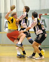25.03.2009<br>UHK Krems - Aon Fivers/37:28 (18:11)<br>LINT Werner, LAGGNER Florian, MERTEN Joerg<br>