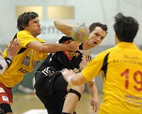 25.03.2009<br>UHK Krems - Aon Fivers/37:28 (18:11)<br>GRABNER Bernhard, KOLAR Markus, LACHMANN Patrick