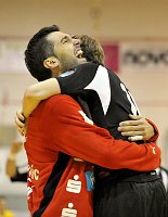 01.10.2008<br>UHK Krems - A1 Bregenz/31:33<br>MARINOVIC Nikola, RAUCH Julian<br>