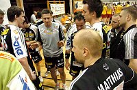 25.03.2009<br>UHK Krems - Aon Fivers/37:28 (18:11)<br>Auszeit Fivers