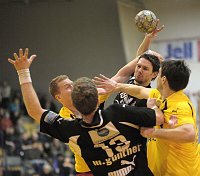 08.03.2009<br>UHK Krems - Bregenz/31:32 (12:13)<br>VIZVARY Kristof, GUENTHER Matthias, TYRNER Bjoern, BELAS Ivica<br>