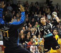 08.03.2009<br>UHK Krems - Bregenz/31:32 (12:13)<br>FILZWIESER Wolfgang, KUZO Andrej<br><br>