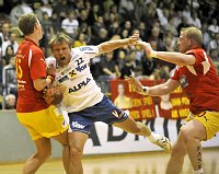 13.09.2008<br>UHK Krems - HC Hard/30:26<br>VIZVARY Kristof, WLEKLAK Damian, LINT Werner
