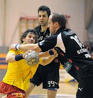 08.03.2009<br>UHK Krems - Bregenz/31:32 (12:13)<br>CHALUPA Georg, GUENTHER Gregor, SCHLINGER Roland