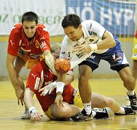 13.09.2008<br>UHK Krems - HC Hard/30:26<br>BELAS Ivica, LINT Werner, KATHREIN Alexander