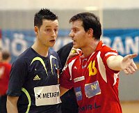 04.03.2009<br>UHK Krems - HC Hard/27:27 (13:10)<br>STAUDINGER Florian (Schiri), THAQI Ibish
