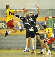 06.09.2008 <br>UHK Krems - Gaenserndorf/37:24<br>VIZVARY Kristof, BECK Maximilian, GRBIC Dusko, GRABNER Bernhard