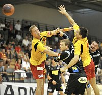 06.09.2008<br>Krems - Gnserndorf/37:24<br>VIZVARY Christof, BECK Maximilian, BELAS Ivica, TRANDZIK Branislav,