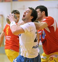 04.03.2009<br>UHK Krems - HC Hard/27:27 (13:10)<br>KNAUTH Michael, PESIC Rados