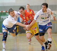 04.03.2009<br>UHK Krems - HC Hard/27:27 (13:10)<br>KLEMENT Stefan, HRACHOVEC Pavel, KNAUTH Michael