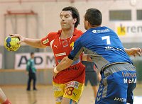 21.02.2009<br>UHK Krems - CSU Suceava/26:29 (15:14)<br>THAQI Ibish, CHIRUT Adrian