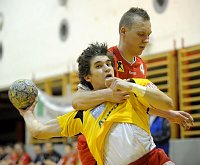 07.02.2007<br>UHK Krems - Union Leoben/42:31(24:10)<br>SCHOPF Tobias, HERRGESELL David
