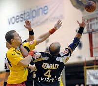 17.12.2008<br>UHK Krems - ULZ Schwaz/31:22 (12:10)<br>VIZVARY Kristof, RIBIS Markus