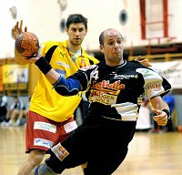 17.12.2008<br>UHK Krems - ULZ Schwaz/31:22 (12:10)<br>GRABNER Bernhard, RIBIS Markus