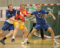 21.02.2009<br>UHK Krems - CSU Suceava/26:29 (15:14)<br>TCACIUC Ioan, LINT Werner, TUTU Madalin<br>