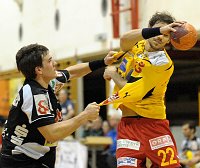 17.12.2008<br>UHK Krems - ULZ Schwaz/31:22 (12:10)<br>ZANGERL Philip, CHALUPA Georg