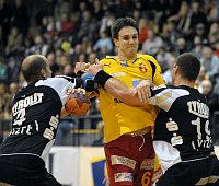 17.12.2008<br>UHK Krems - ULZ Schwaz/31:22 (12:10)<br>RIBIS Markus, BELAS Ivica, ANDRIUSKAS Mindaugas<br>
