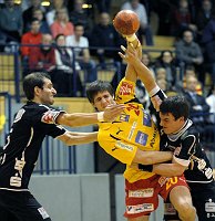 09.12.2008<br>UHK Krems - ULZ Schwaz/35:26 (16:10)<br>SCHWARZMANN Stefan, SVOBODA Christian, ZANGERL Philipp<br>
