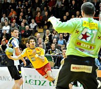 15.03.2010<br>UHK Krems - AonFivers/31:31 (18:16)<br>KIRVELIAVICIUS Romas, SCHOPF Tobias, BILYK Sergiy