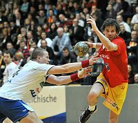 27.02.2010<br>UHK Krems - HC Hard/30:29 (15:13)<br>GLUSAKS Janis, CHALUPA Georg