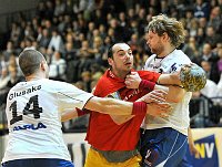 27.02.2010<br>UHK Krems - HC Hard/30:29 (15:13)<br>GLUSAKS Janis, BOZSO Andras, GREBIEN Christian