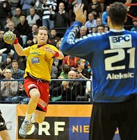 06.02.2010<br>UHK Krems - Bregenz/35:31 (18:18)<br>VIZVARY Kristof, ALEKSIC Goran