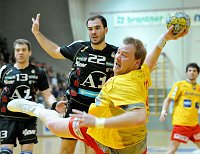 06.02.2010<br>UHK Krems - Bregenz/35:31 (18:18)<br>GUENTHER Matthias, OBAD Mario, LINT Werner