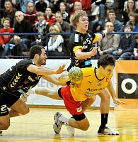 06.02.2010<br>UHK Krems - Bregenz/35:31 (18:18)<br>OBAD Mario, KLOPCIC Marian, BELAS Ivica