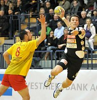 05.12.2009<br>UHK Krems - ULZ Schwaz/34:25 (17:12)<br>BOZSO Andras, ZANGERL Philip