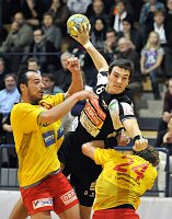 05.12.2009<br>UHK Krems - ULZ Schwaz/34:25 (17:12)<br>BOZSO Andras, ZANGERL Philip, VISY Norbert