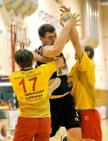 05.12.2009<br>UHK Krems - ULZ Schwaz/34:25 (17:12)<br>SCHOPF Tobias, ANDRIUSKA Mindaugas, SCHMOELZ Johann