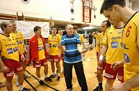07.11.2009<br>UHK Krems - Union Leoben/34:28 (15:15)<br>Timeout, SZILAGYI Istvan (Trainer Krems)