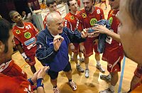 07.11.2009<br>UHK Krems - Union Leoben/34:28 (15:15)<br>Timeout, HARGAS Ivan (Trainer Leoben)