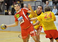 07.11.2009<br>UHK Krems - Union Leoben/34:28 (15:15)<br>FUERSTLER Wolfgang, BOZSO Andras, VISY Norbert