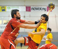 07.11.2009<br>UHK Krems - Union Leoben/34:28 (15:15)<br>PAJICIC Goran, CHALUPA Georg