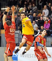 07.11.2009<br>UHK Krems - Union Leoben/34:28 (15:15)<br>UNGER Maximilian, CHALUPA Georg, MONSCHEIN Patrick